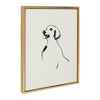 Sylvie 1056 Retriever Framed Canvas by Teju Reval of SnazzyHues