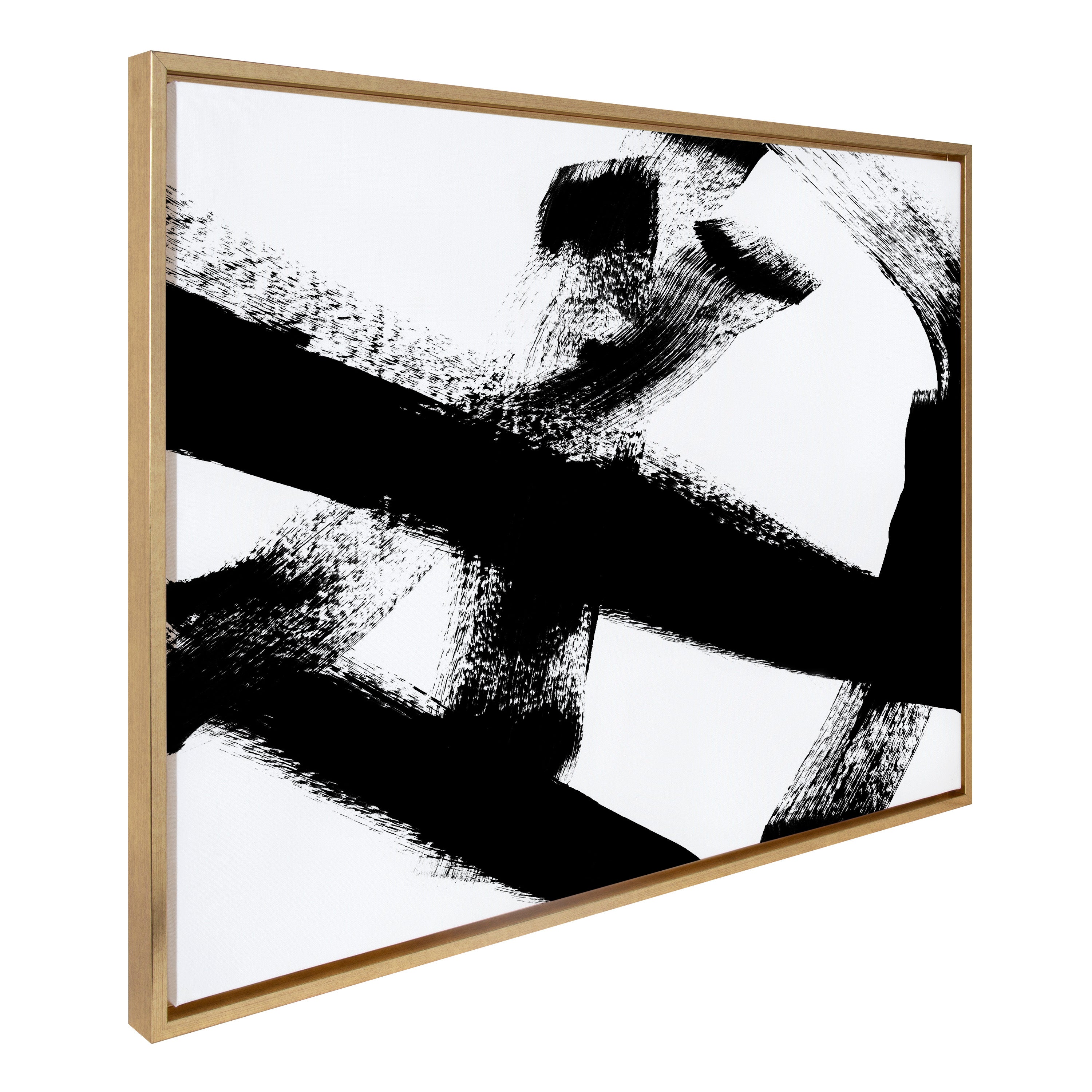 Sylvie Gesture I BW Framed Canvas by Amy Lighthall