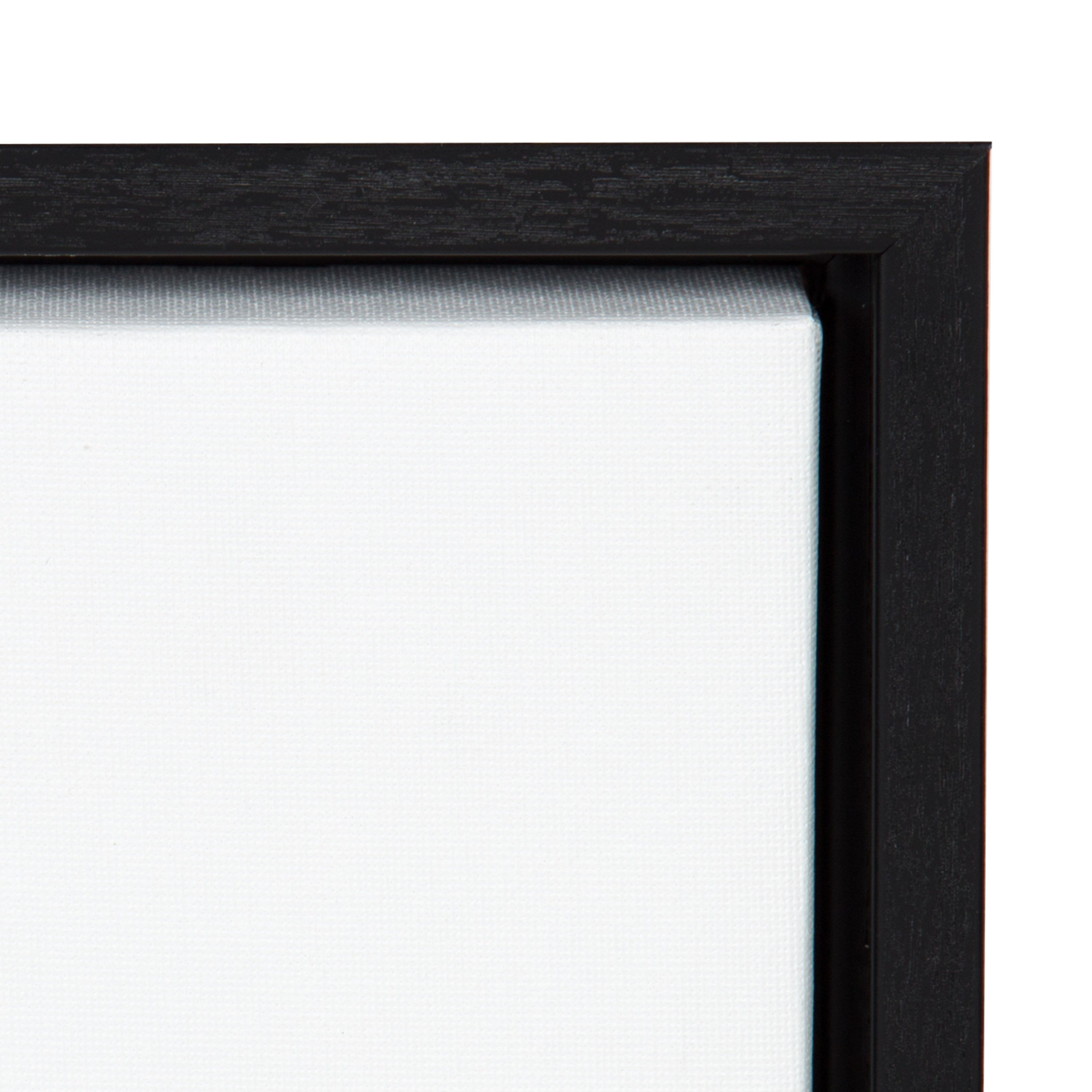 Sylvie Modern Baby Bear Framed Canvas by Rachel Lee of My Dream Wall