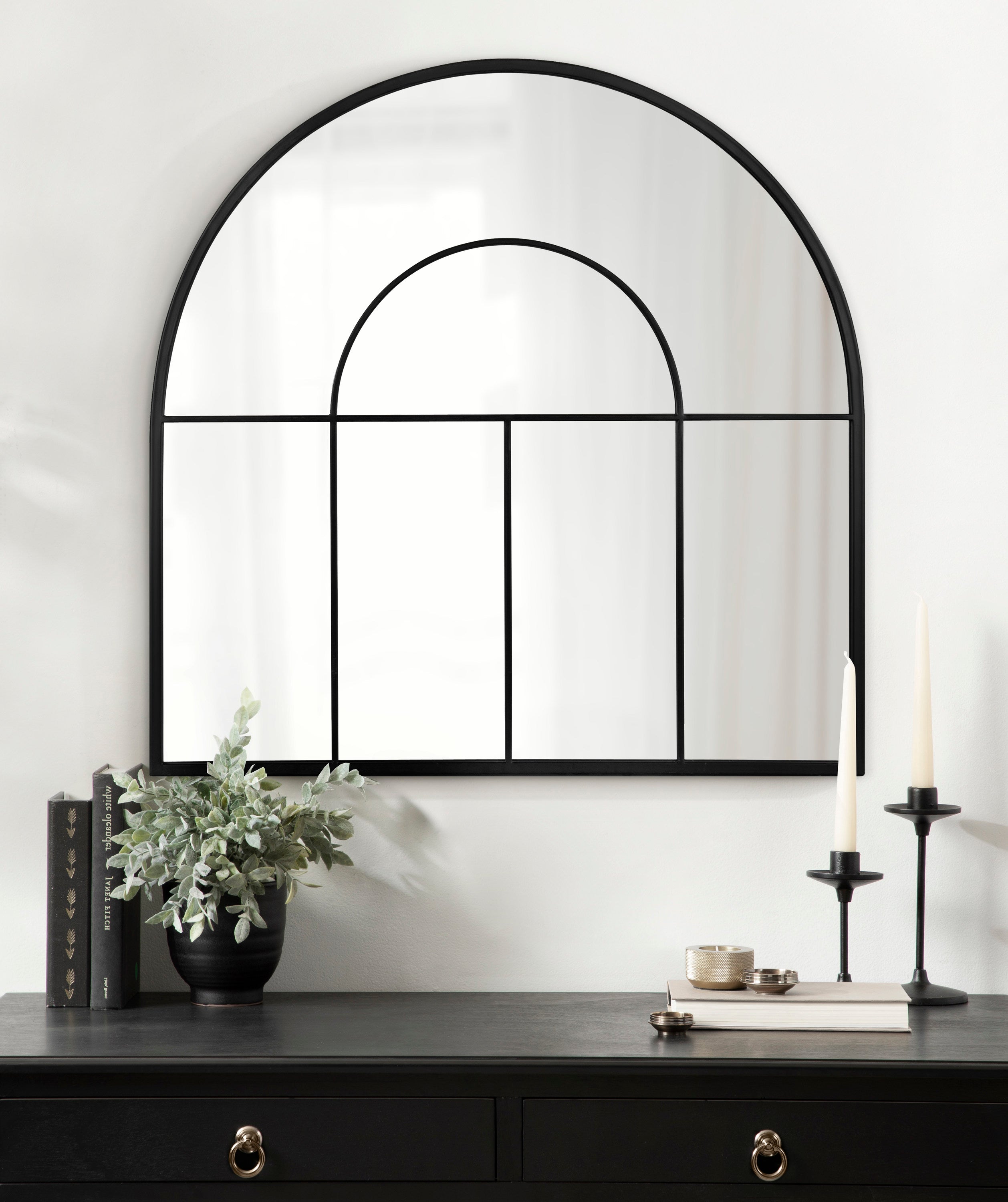 Solei Framed Arch Wall Mirror