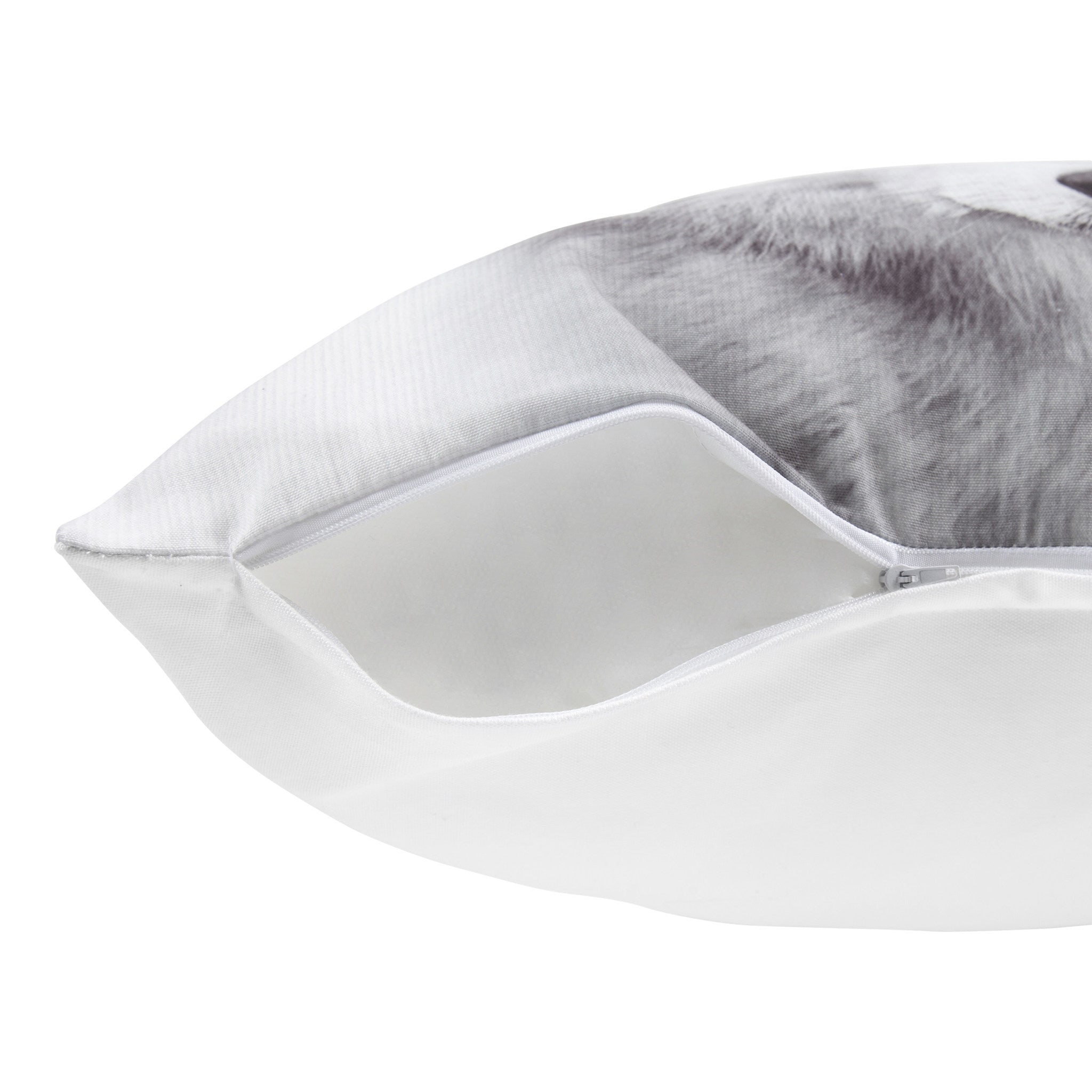 Como Wolf Print Throw Pillow Cover
