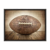 Sylvie Vintage Football Framed Canvas By Shawn St. Peter