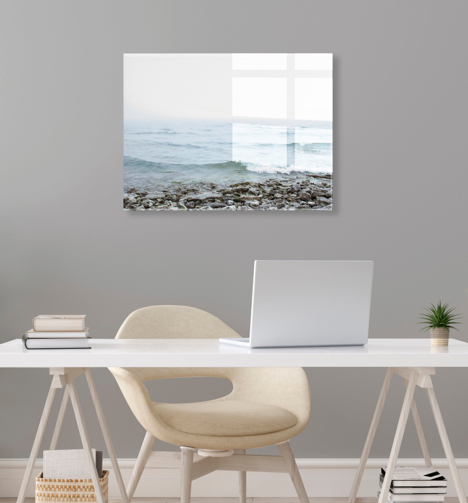 Waving Floating Acrylic Art by Emiko and Mark Franzen of F2Images