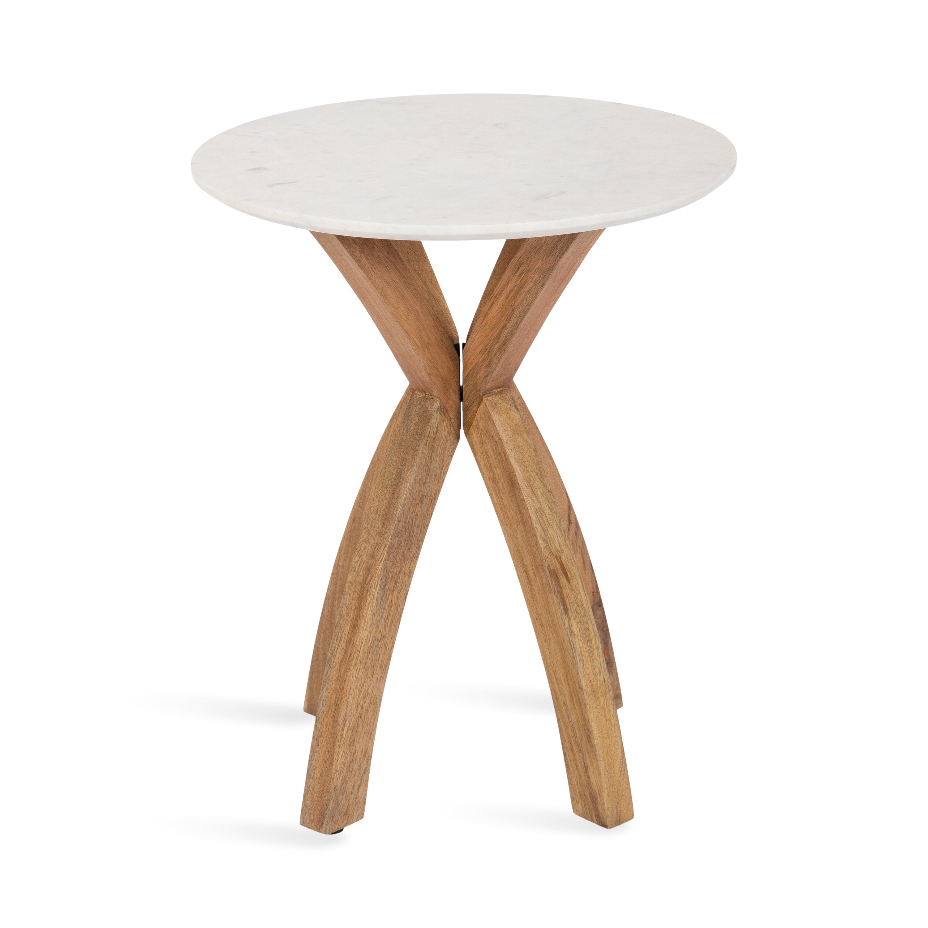 Soleyn Round Wood Side Table