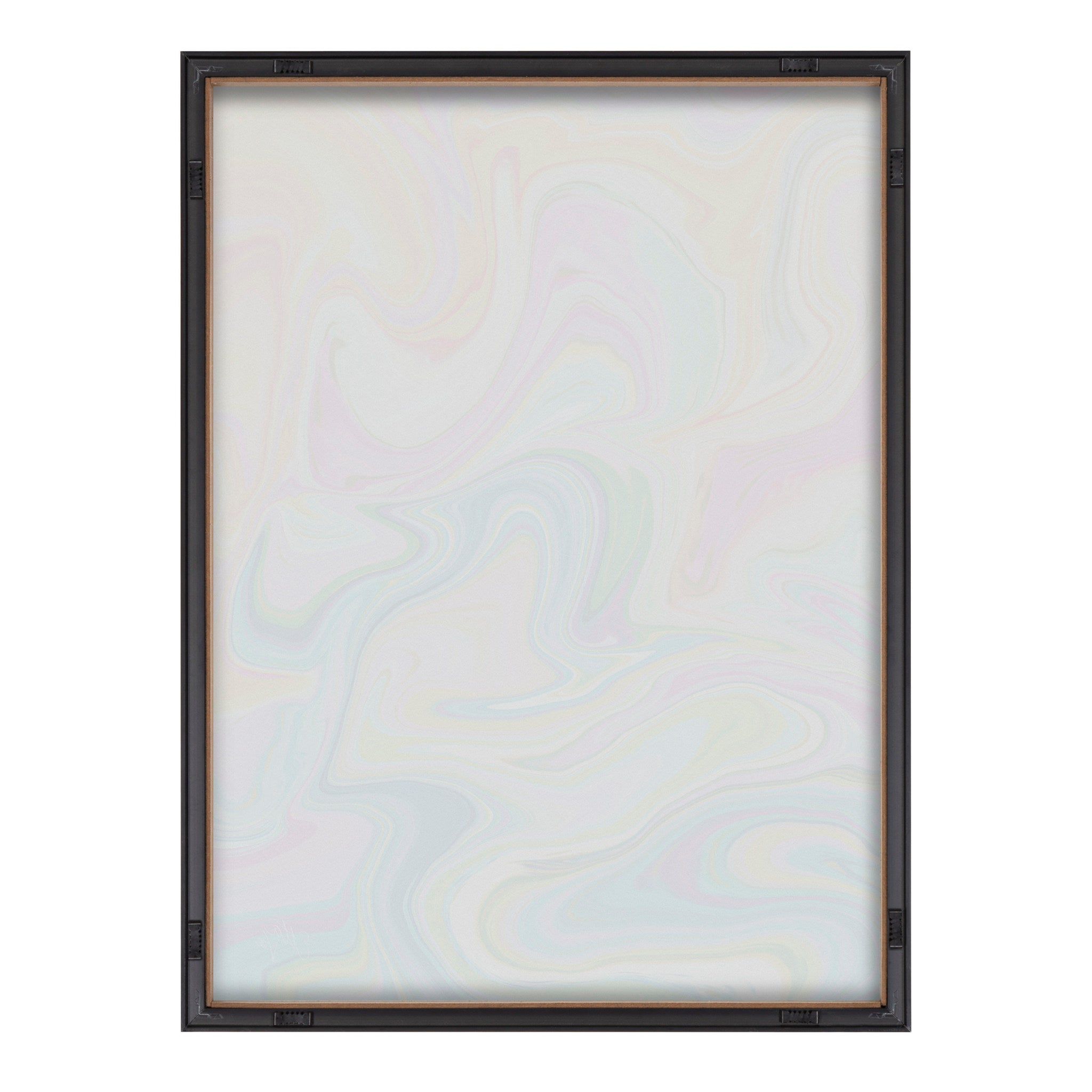 Blake Marble 27 Framed Printed Glass by Jessi Raulet of Ettavee