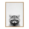 Sylvie Raccoon Framed Canvas by Simon Te Tai