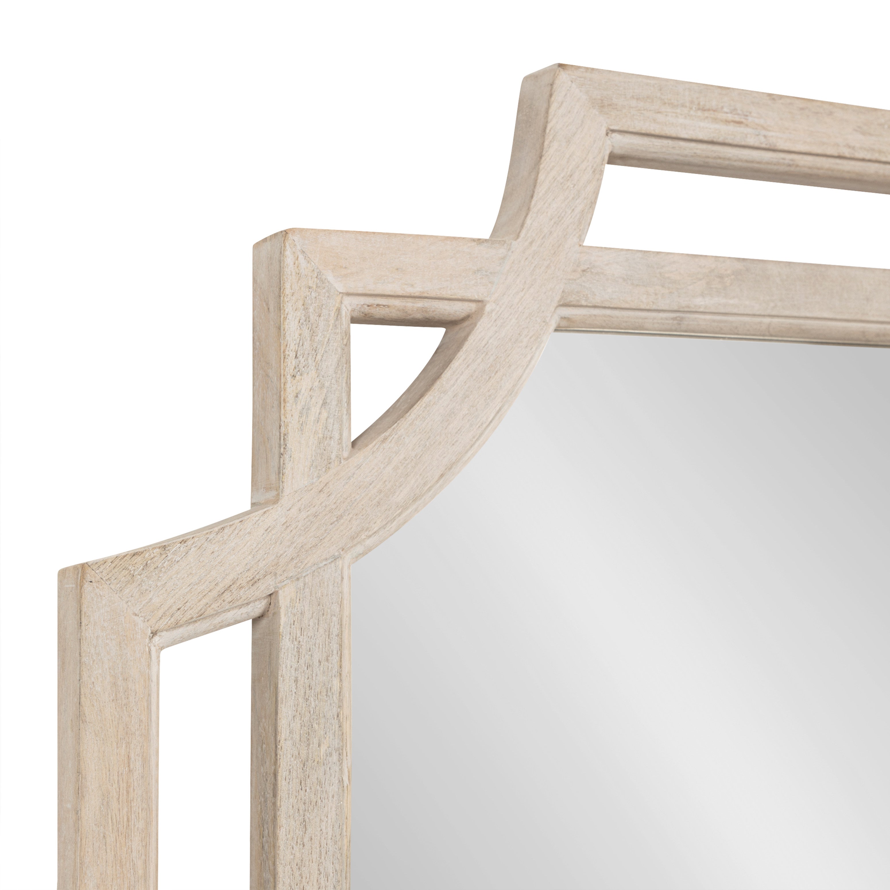 Minuette Wood Framed Wall Mirror
