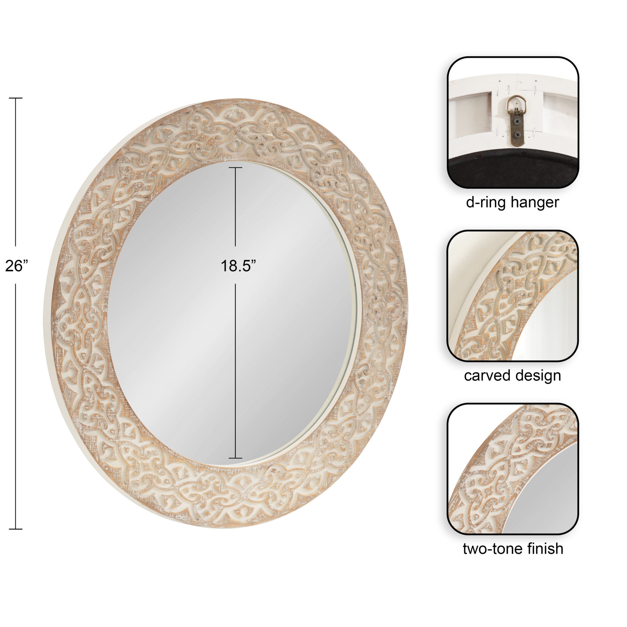 Engrahm Framed Mirror