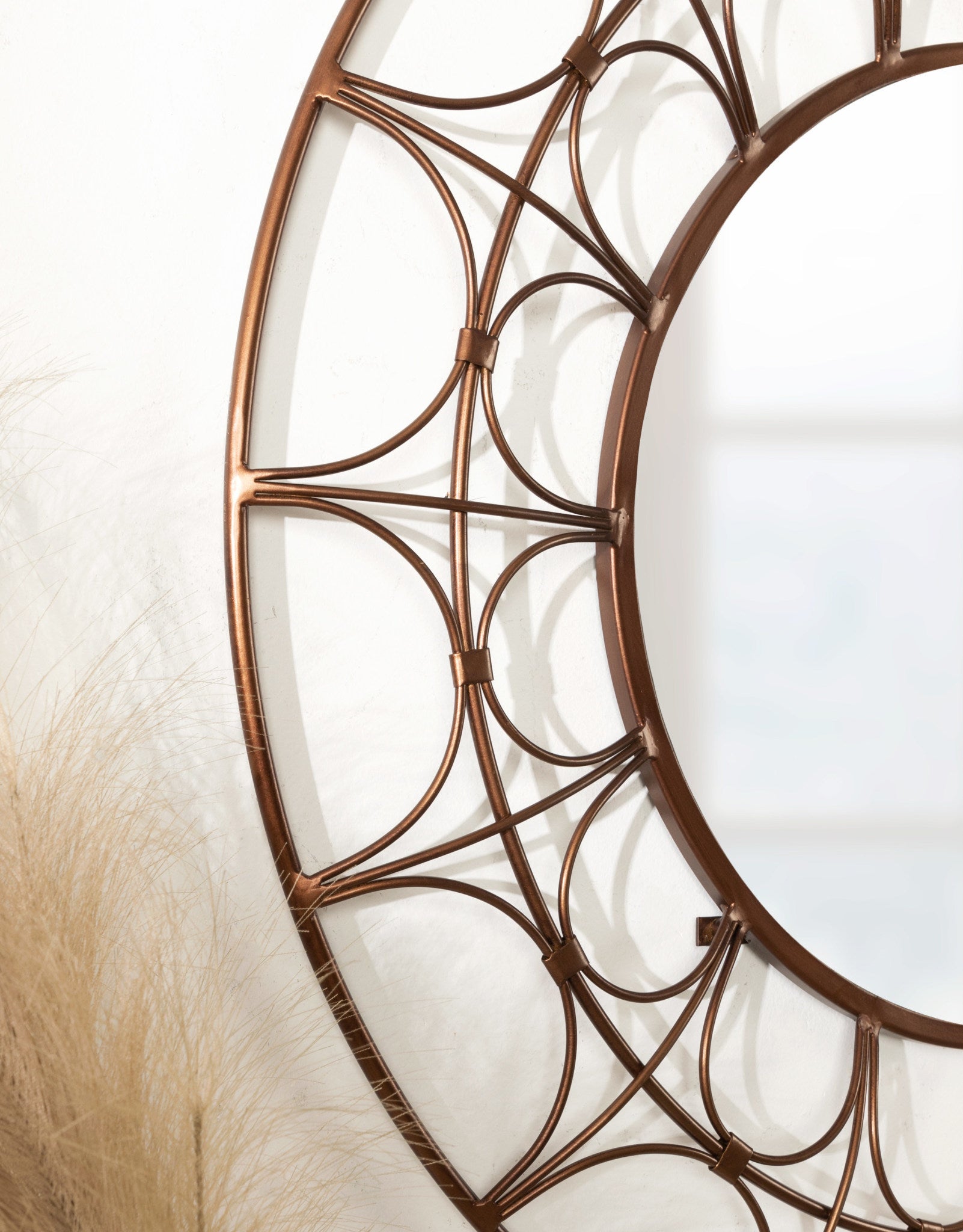 Avoca Decorative Round Mirror