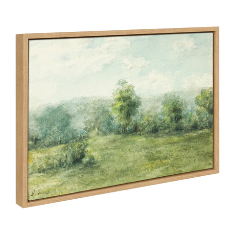 Sylvie George Inness Landscape Framed Canvas by The Art Institute of Chicago