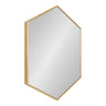 Rhodes Framed Hexagon Wall Mirror