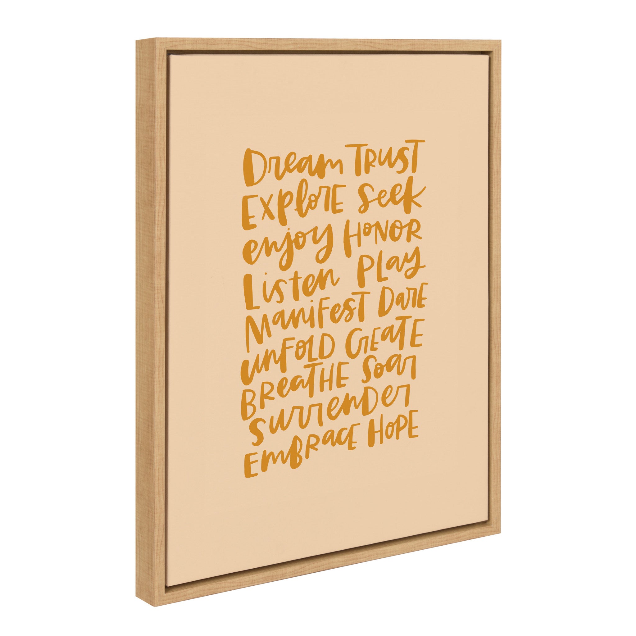 Sylvie Dream Framed Canvas by Alicia Schultz