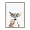 Sylvie Wild Deer Framed Canvas by Viola Kreczmer