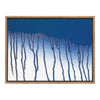 Sylvie MP Golden Rain Framed Canvas by Mentoring Positives