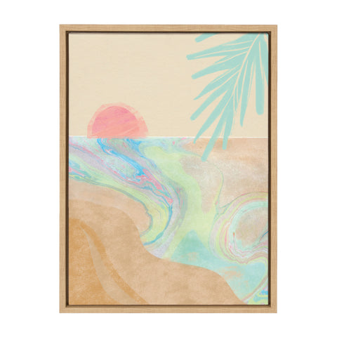 Sylvie Satisfy My Soul Framed Canvas by Kasey Free