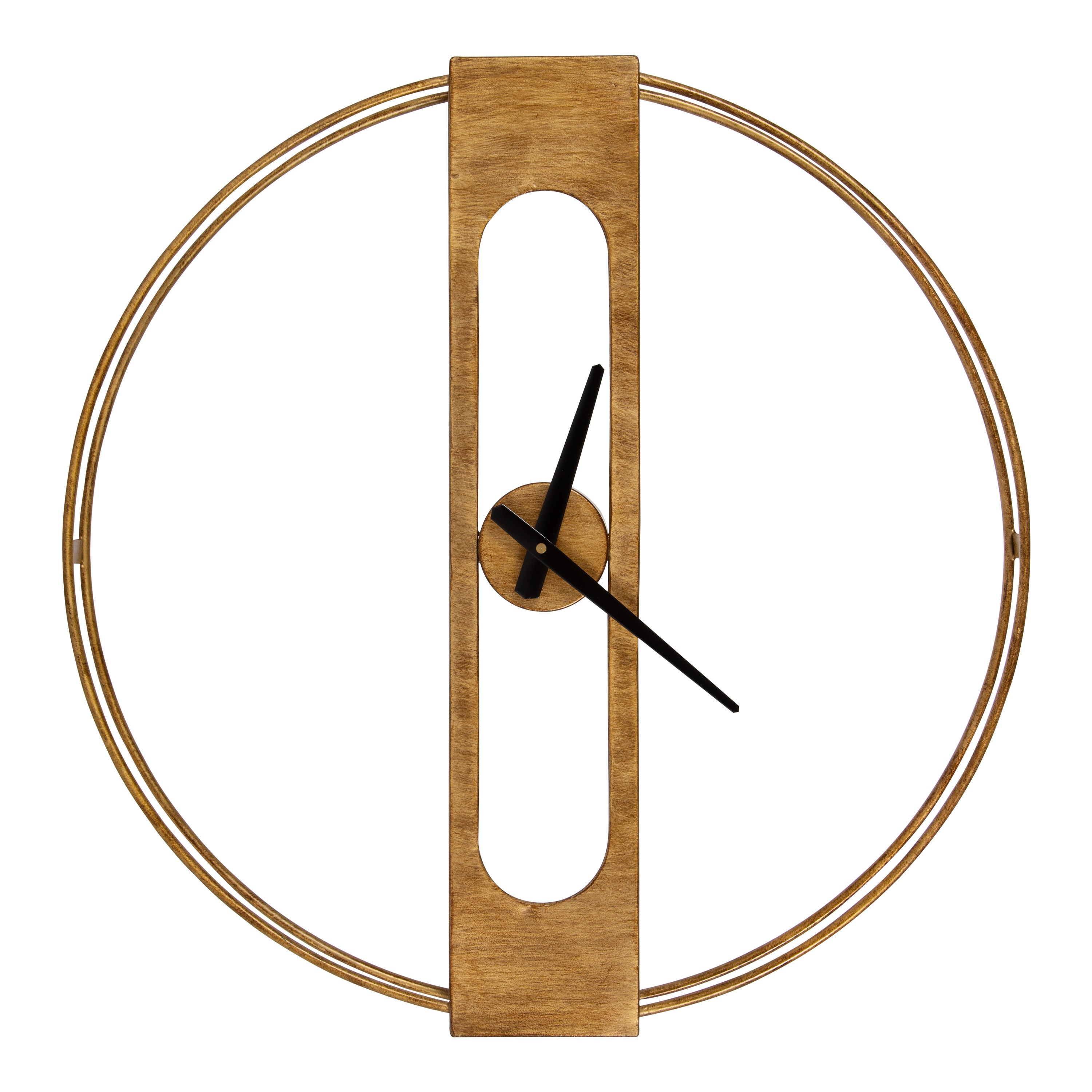 Urgo Numberless Metal Wall Clock