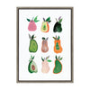 Sylvie Pears Framed Canvas by Viola Kreczmer