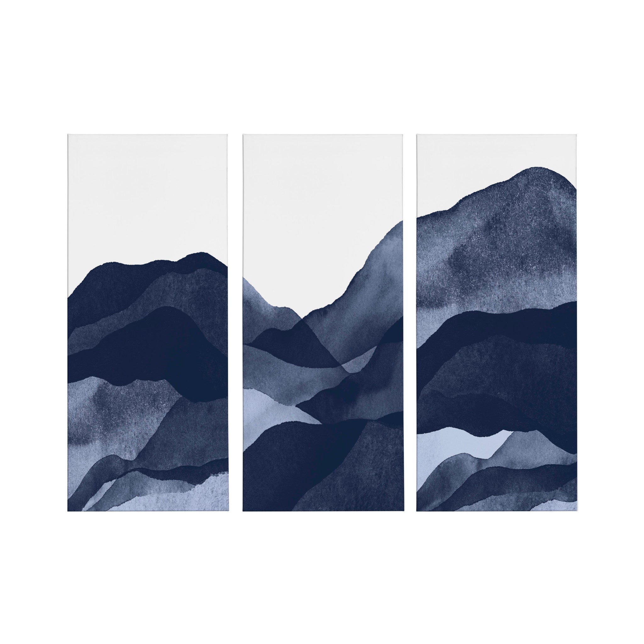 Mountain Range Canvas Wall Art Set by Amy Lighthall