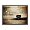 Sylvie Vintage Skateboard Framed Canvas by Shawn St. Peter
