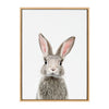 Sylvie Young Rabbit Framed Canvas by Amy Peterson