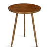 Clegg Wood and Metal Side Table