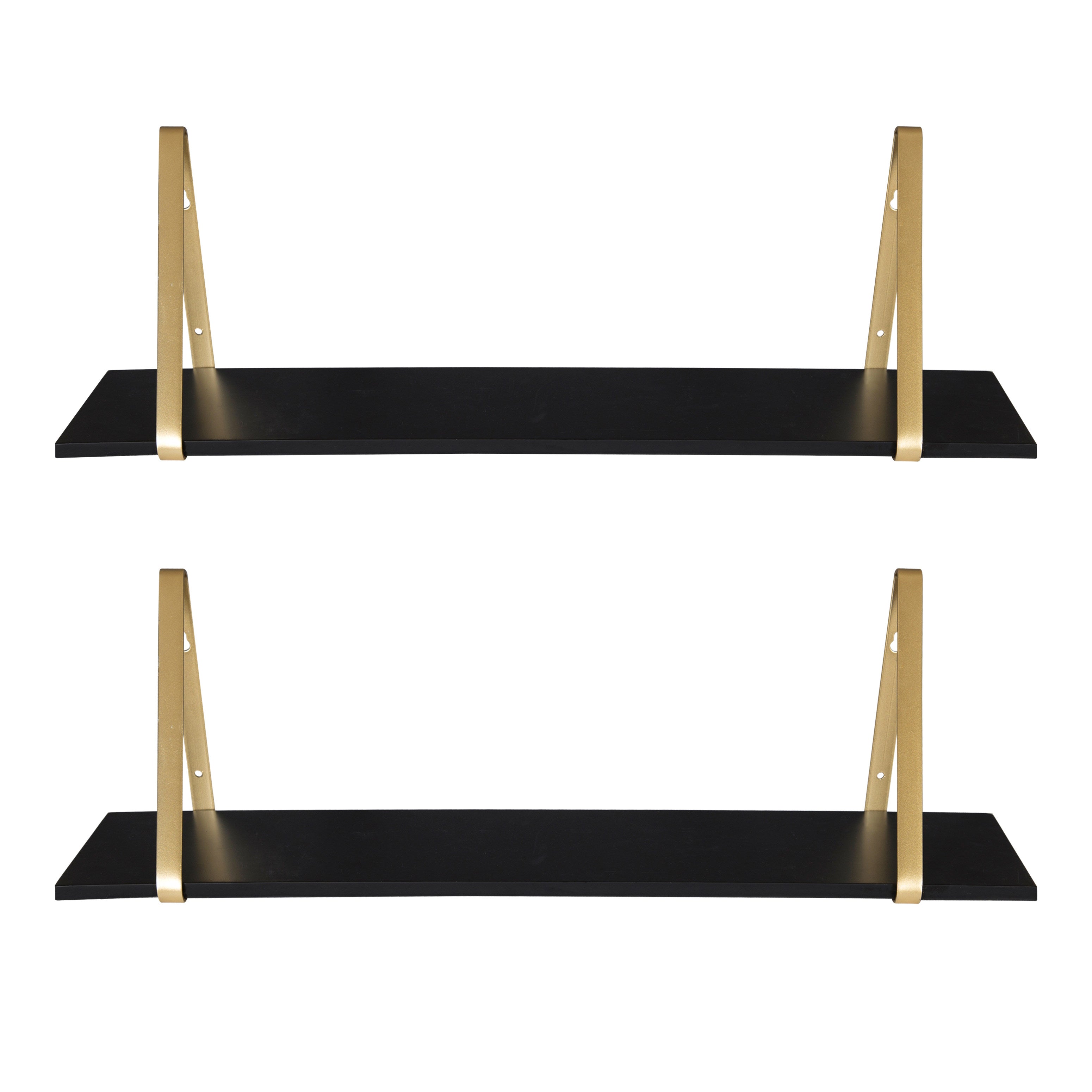 Soloman Wooden Shelves with Brackets