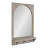 Andover Arch Mirror with Hooks