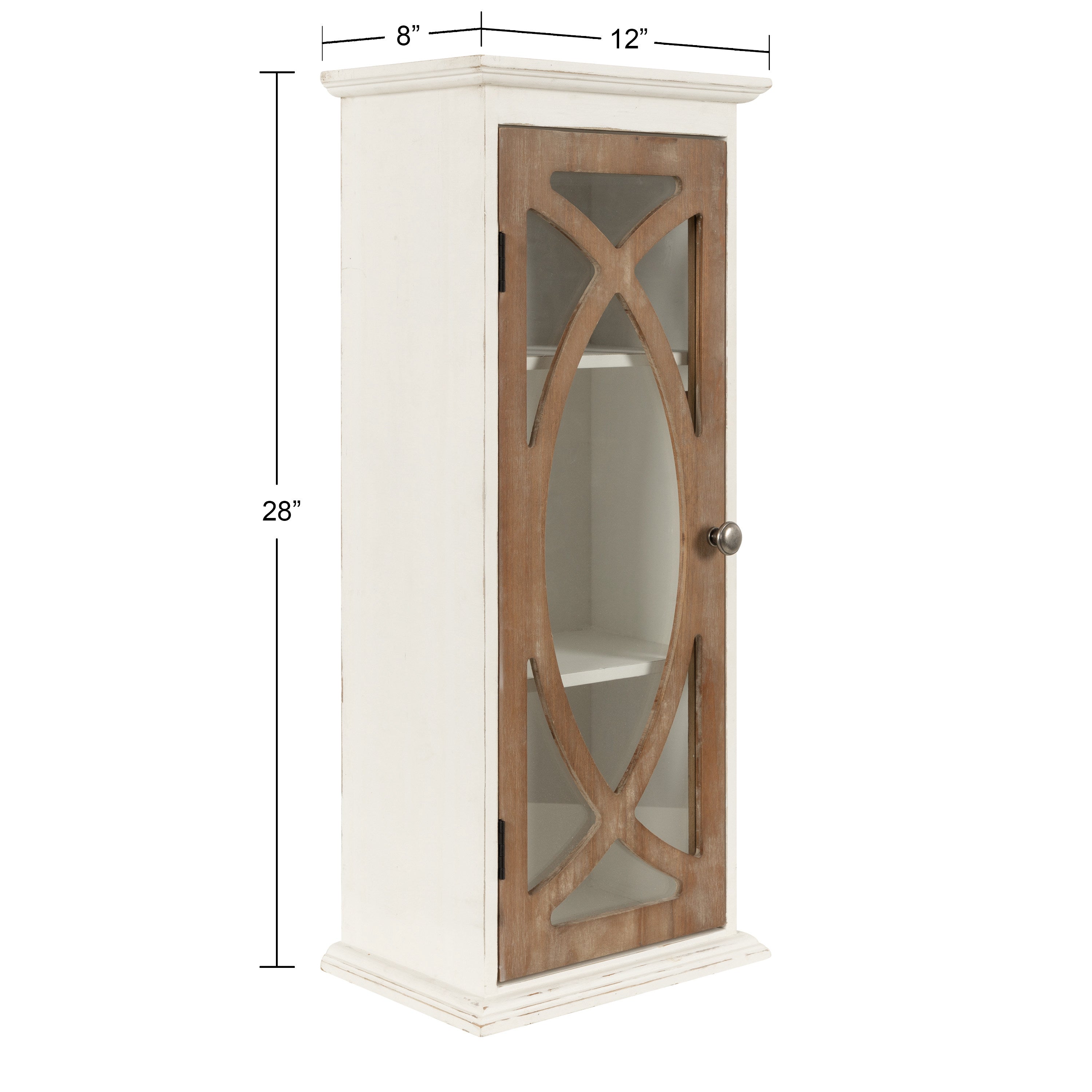 Quinlan Decorative Wood Wall Cabinet