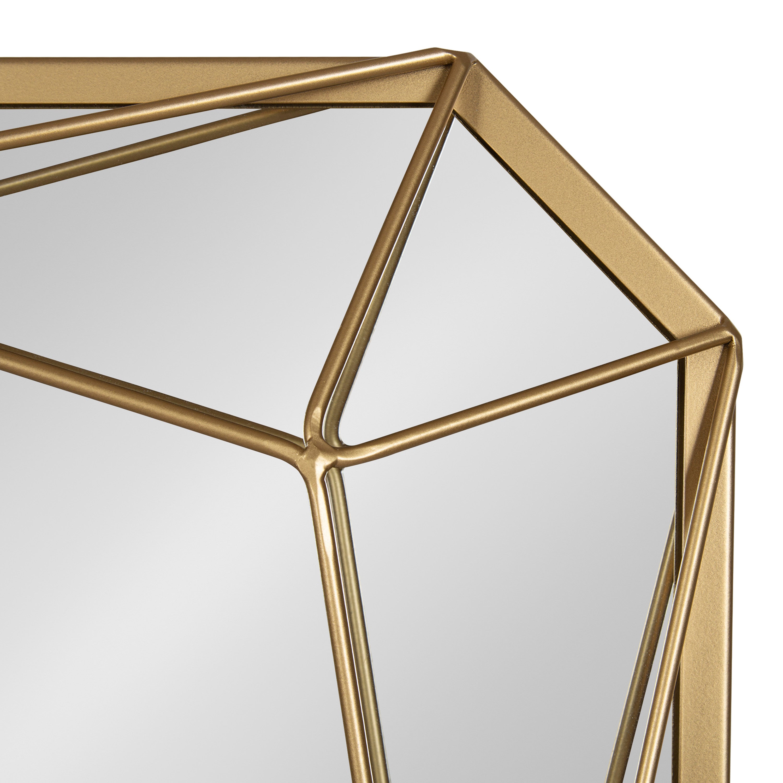Keyleigh Rectangle Metal Accent Wall Mirror