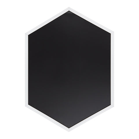 Laverty Hexagon Framed Magnetic Chalkboard
