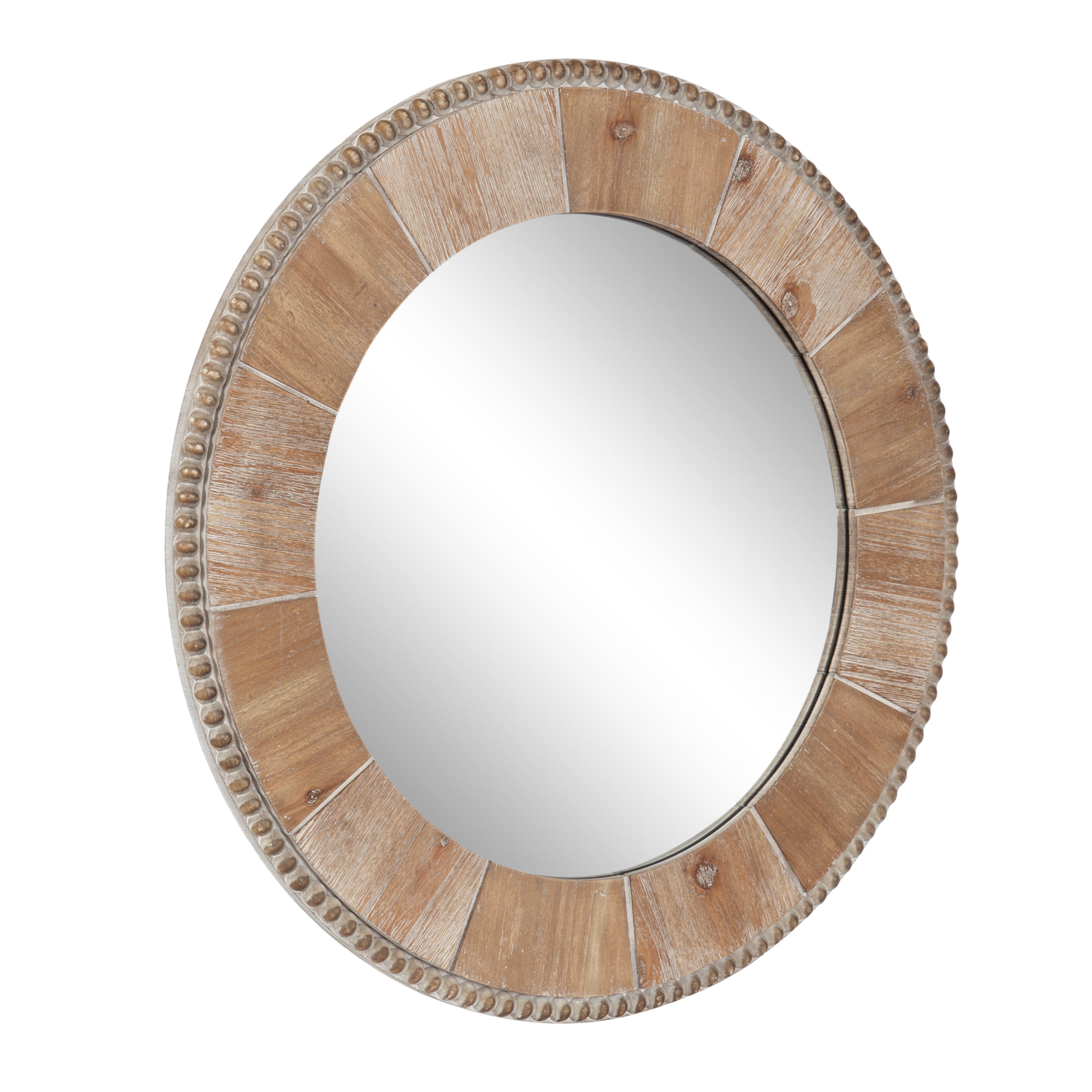 Calona Pieced Decorative Round Mirror