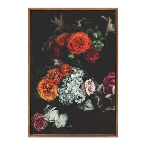 Sylvie Abundance Framed Canvas by Alicia Abla