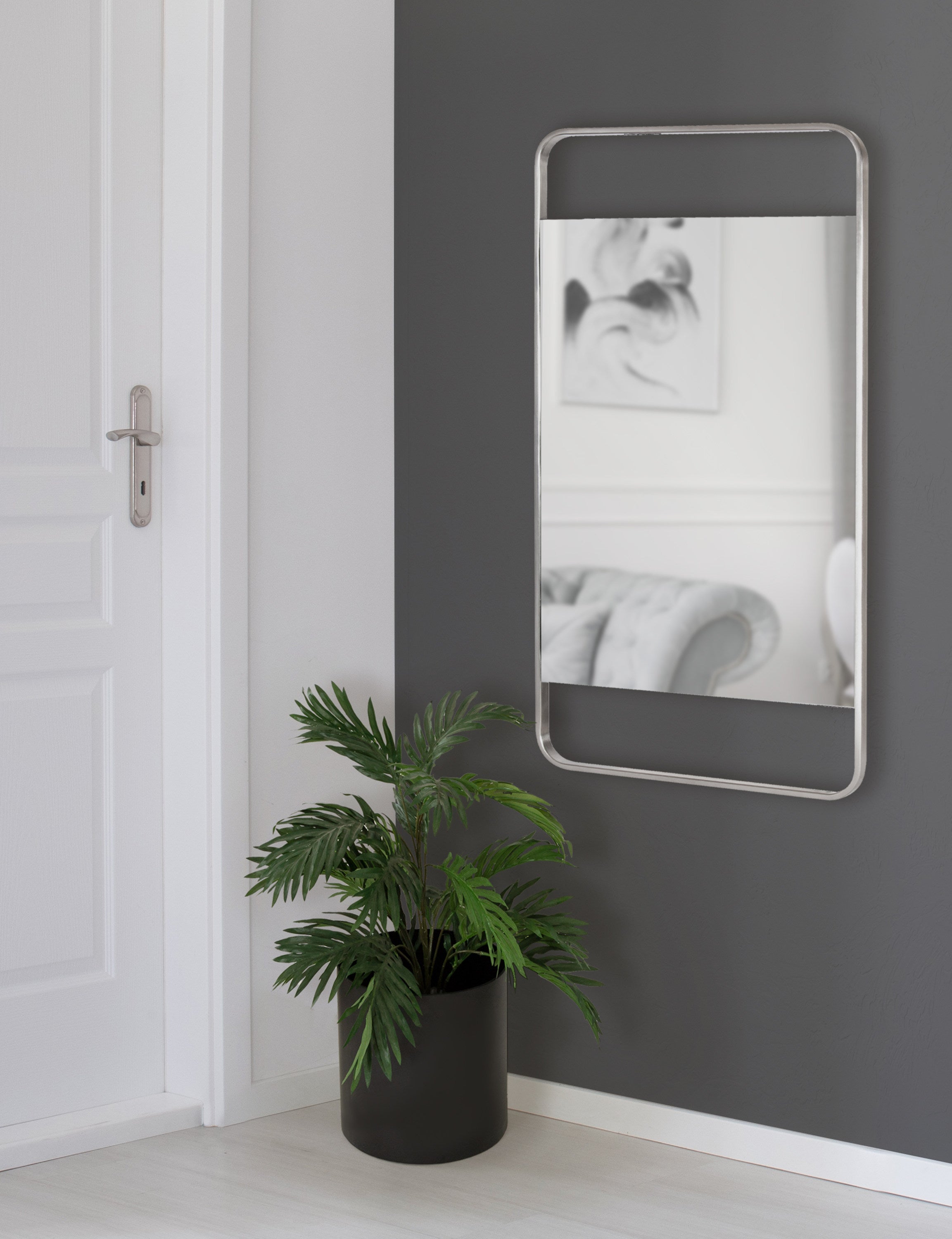 Nobles Radius Corner Framed Mirror