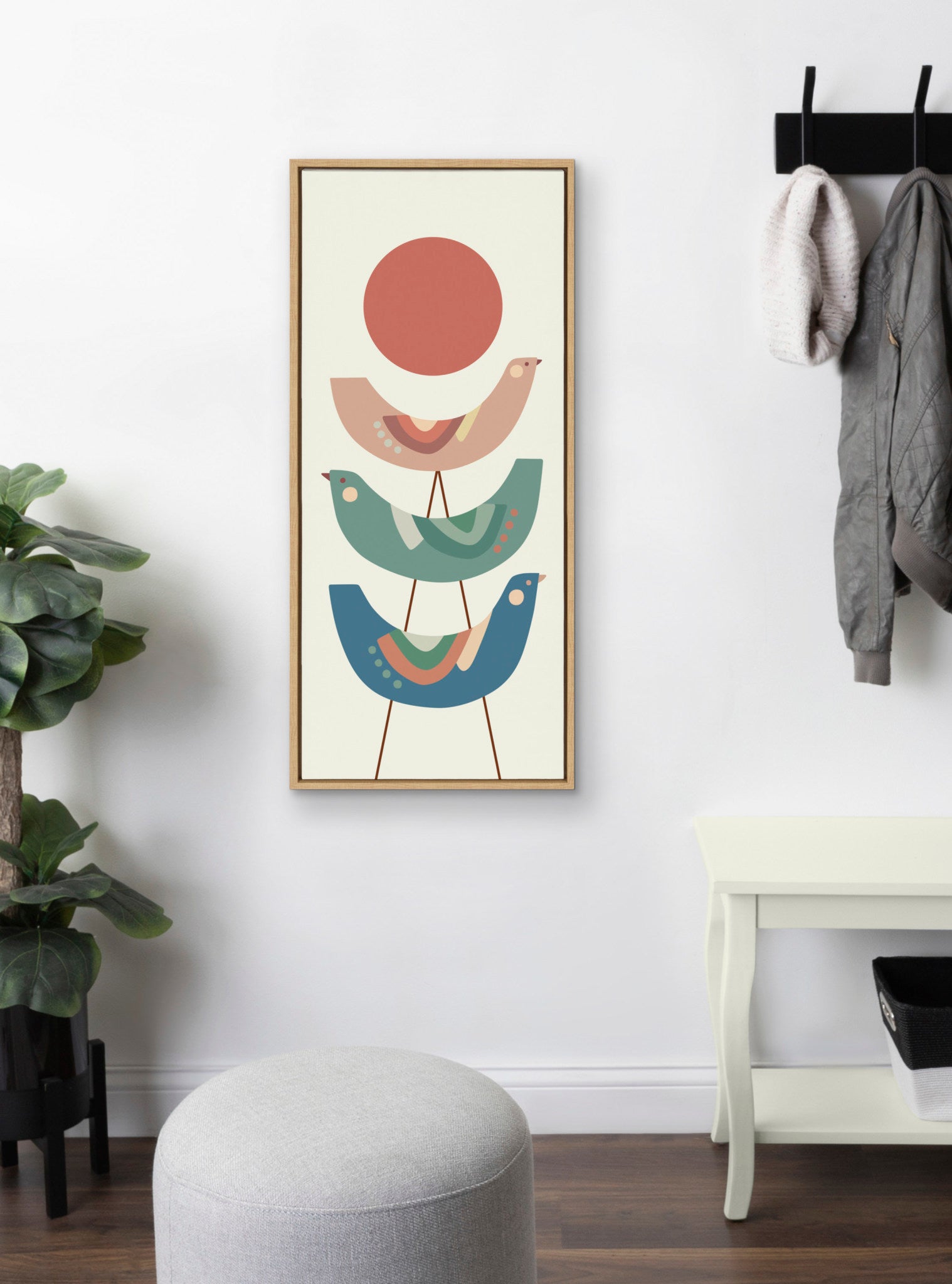 Sylvie Under the Sun Framed Canvas by Rachel Lee of My Dream Wall