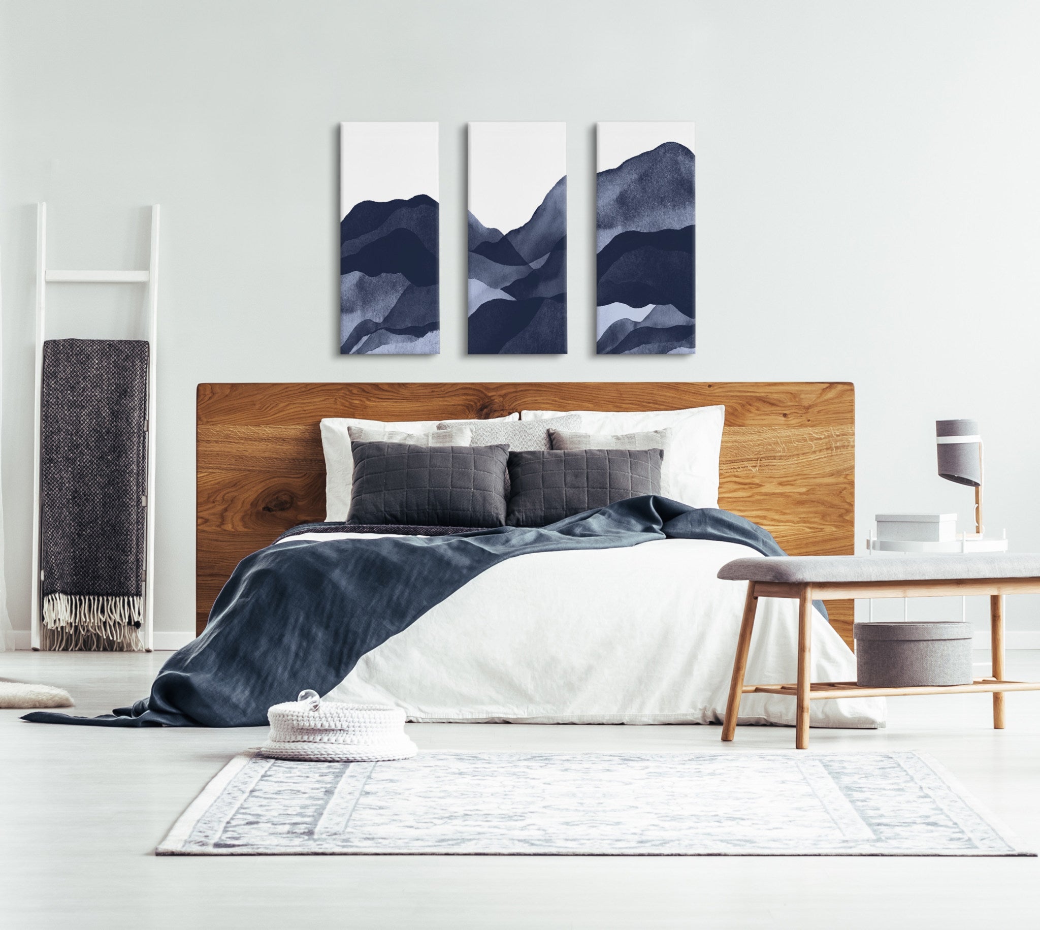 Mountain Range Canvas Wall Art Set by Amy Lighthall