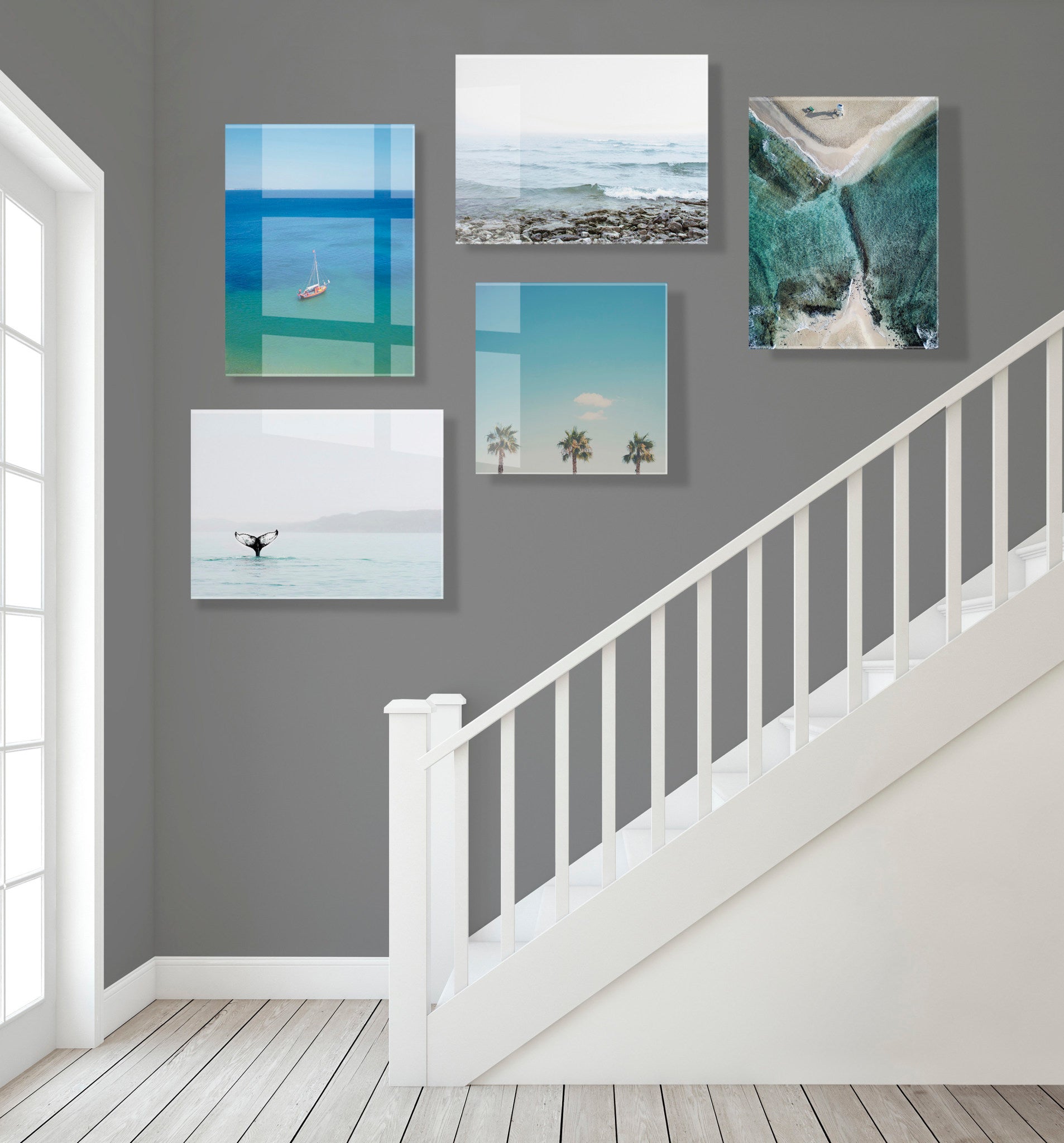 Waving Floating Acrylic Art by Emiko and Mark Franzen of F2Images