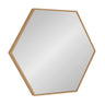 Rhodes Framed Hexagon Wall Mirror