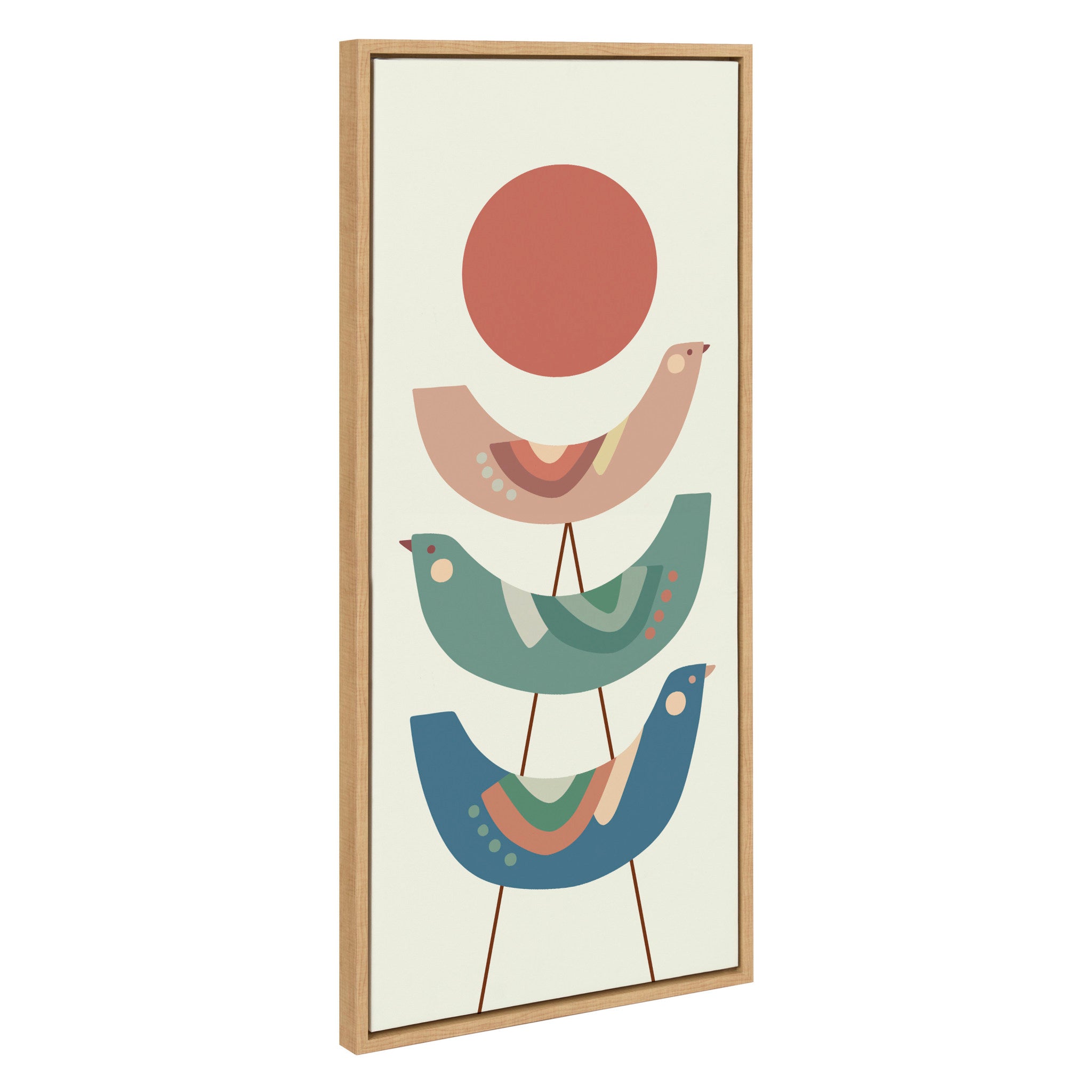 Sylvie Under the Sun Framed Canvas by Rachel Lee of My Dream Wall