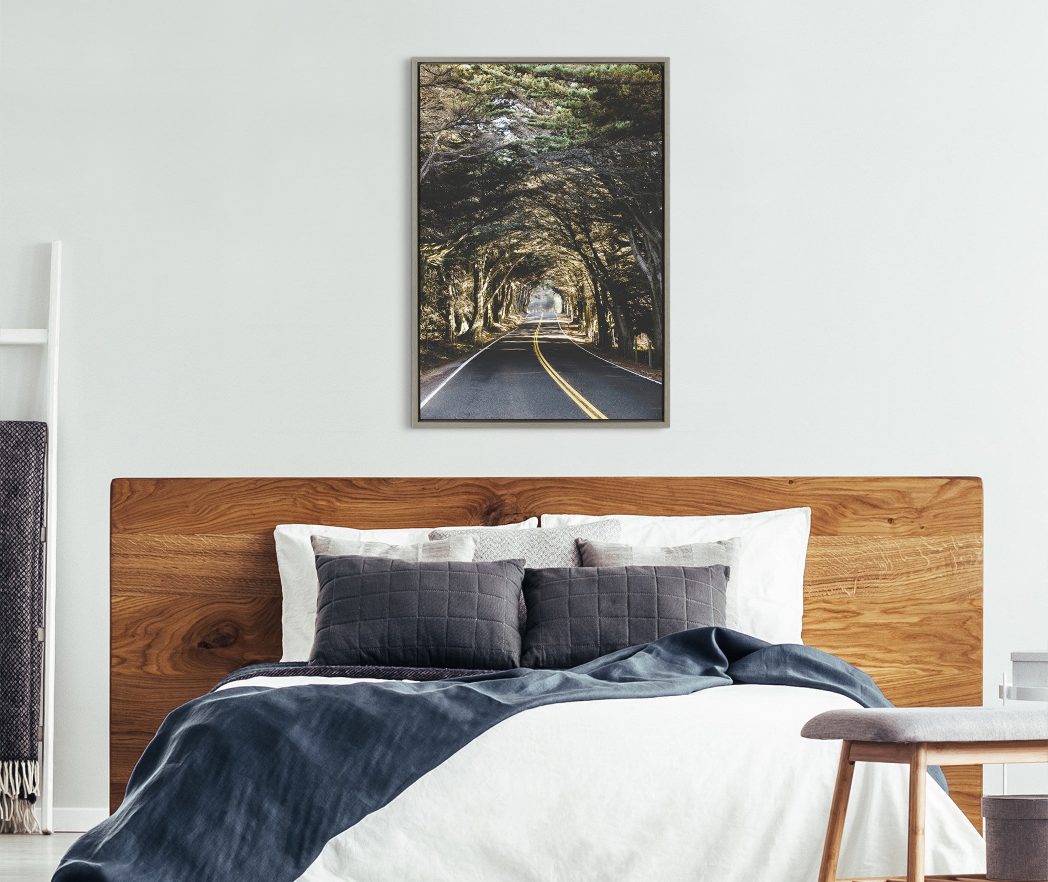 Sylvie Road Tripping Framed Canvas by Patricia Hasz of Patricia Rae Photography