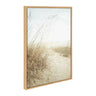 Sylvie Beach Grasses Framed Canvas by Emiko and Mark Franzen of F2Images