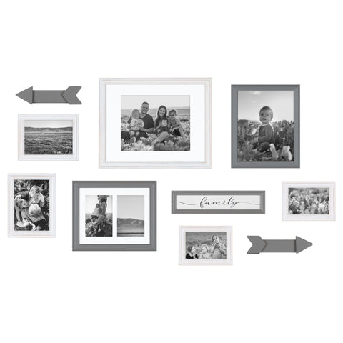 Bordeaux Expressions Gallery Wall Frame Kit