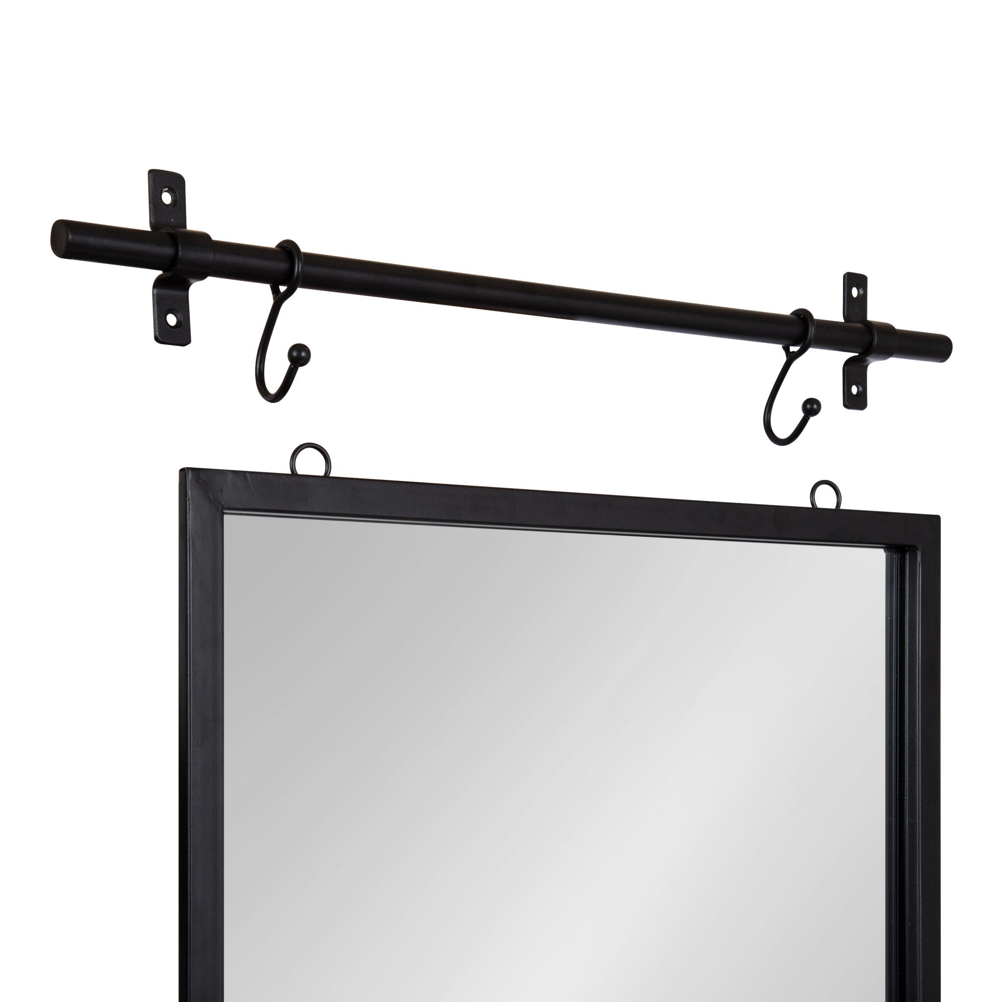 Gammons Wall Mirror with Shelf