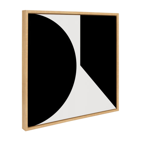 Sylvie Minimal Max Mod II Framed Canvas by The Creative Bunch Studio