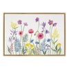 Sylvie Wildflorals Framed Canvas by Patricia Shaw