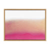 Sylvie Champagne Shimmer Framed Canvas by Mentoring Positives