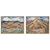 Sylvie Marsden Hartley The Last of New England The Beginning of New Mexico 1918  and Marsden Hartley Landscape No 3 Cash Entry Mines New Mexico 1920 Framed Canvas by The Art Institute of Chicago