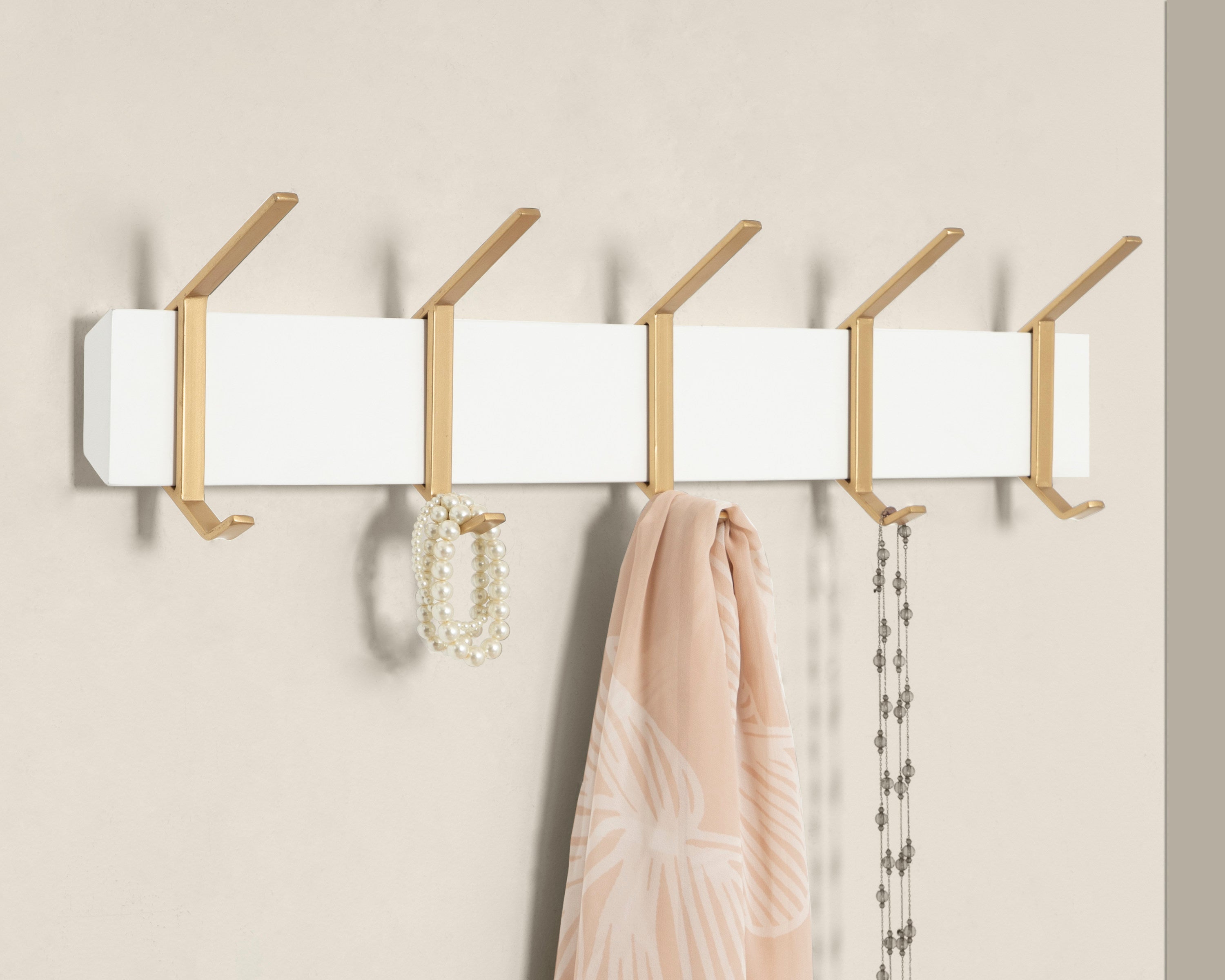 Afteroom Coat Hanger – White – Rouse Home