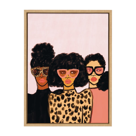 Sylvie Shade Squad Framed Canvas By Kendra Dandy