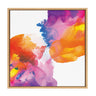 Sylvie My First Kiss Framed Canvas by Mentoring Positives
