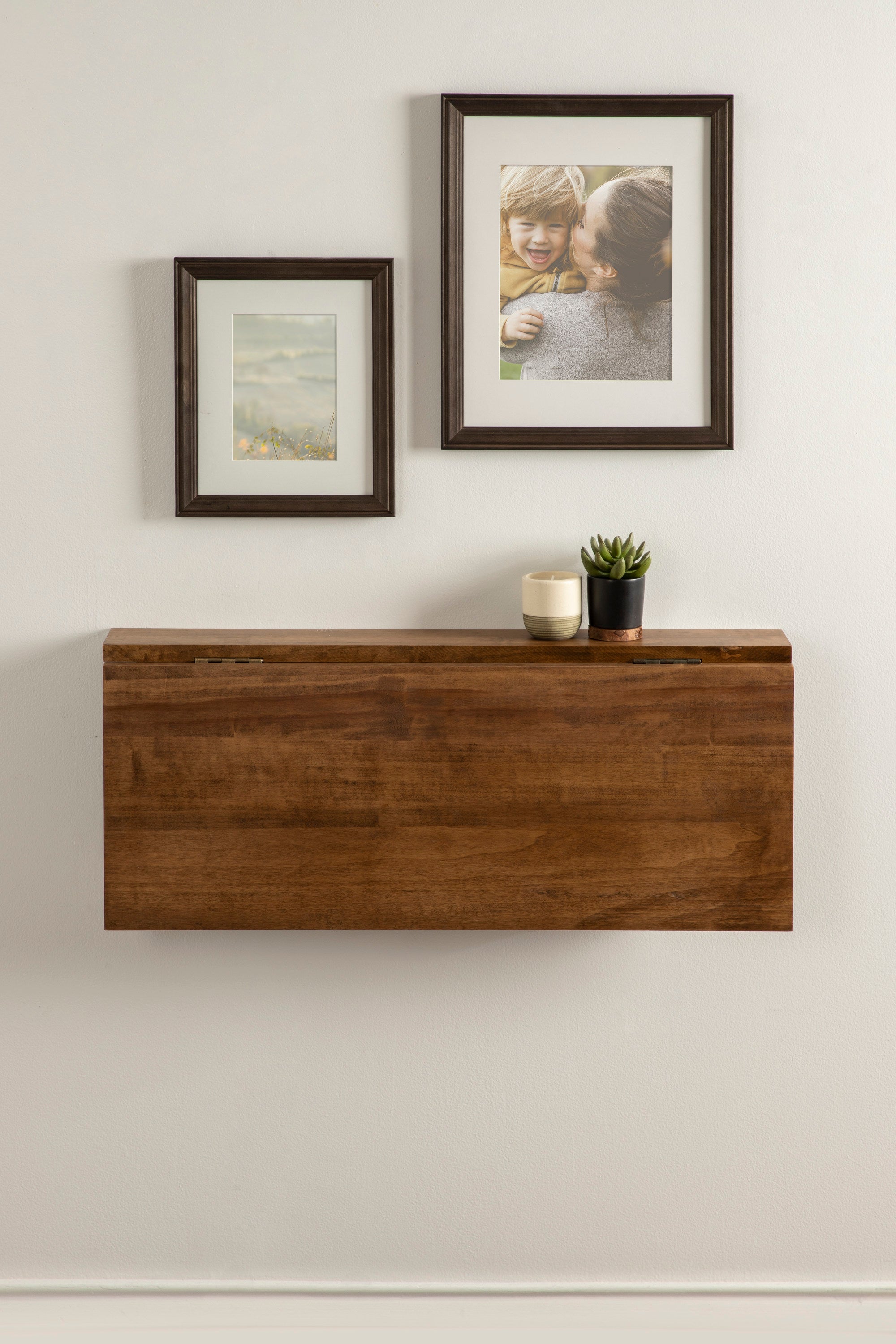 Corblynd Wood Wall Mounted Desk